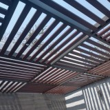 pergola en madera