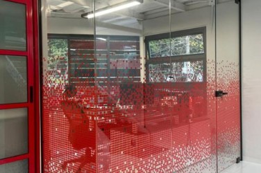 Vidrio con serigrafia hecho por BM Cubica