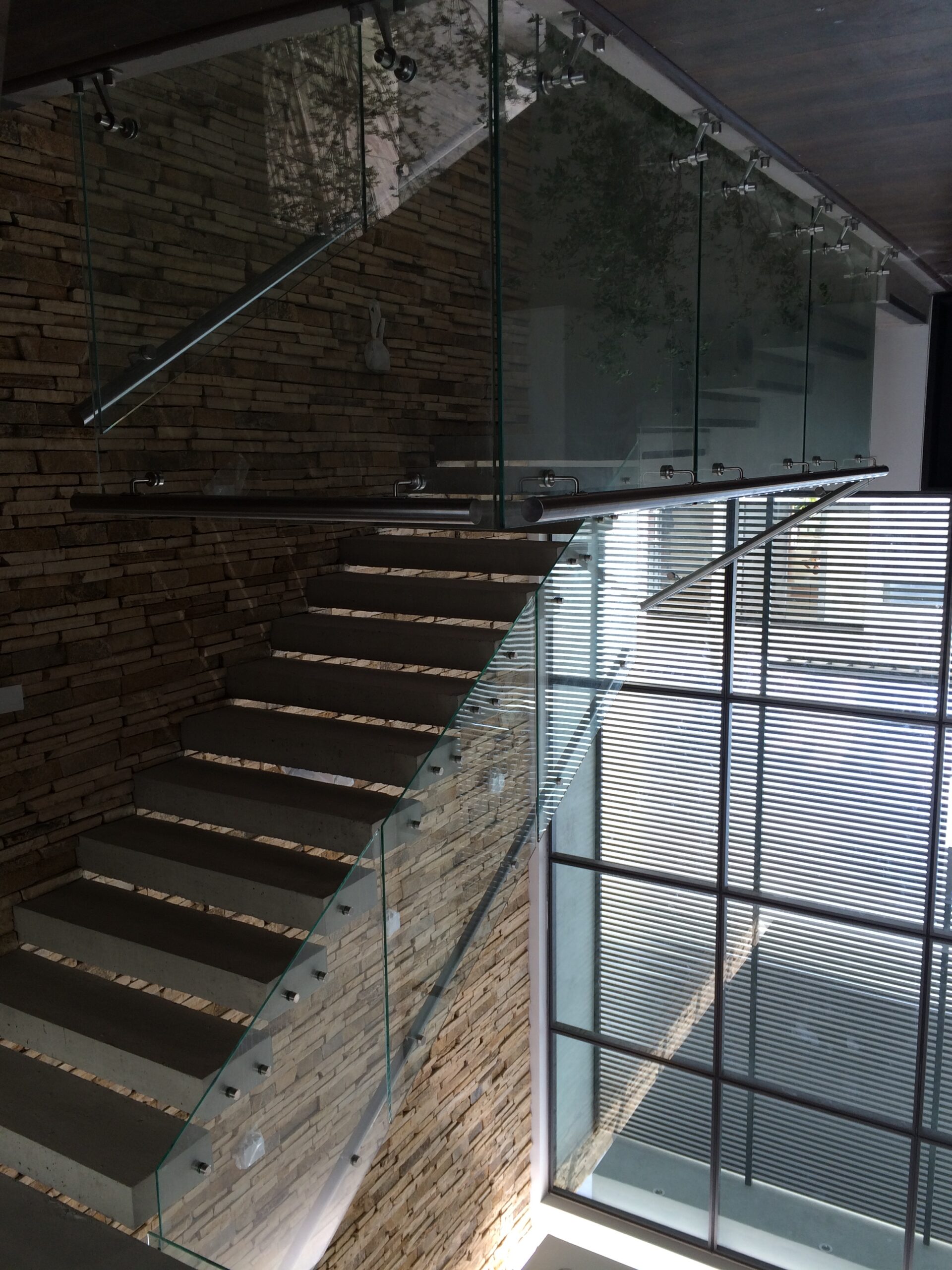 barandales en vidrio templado zapopan