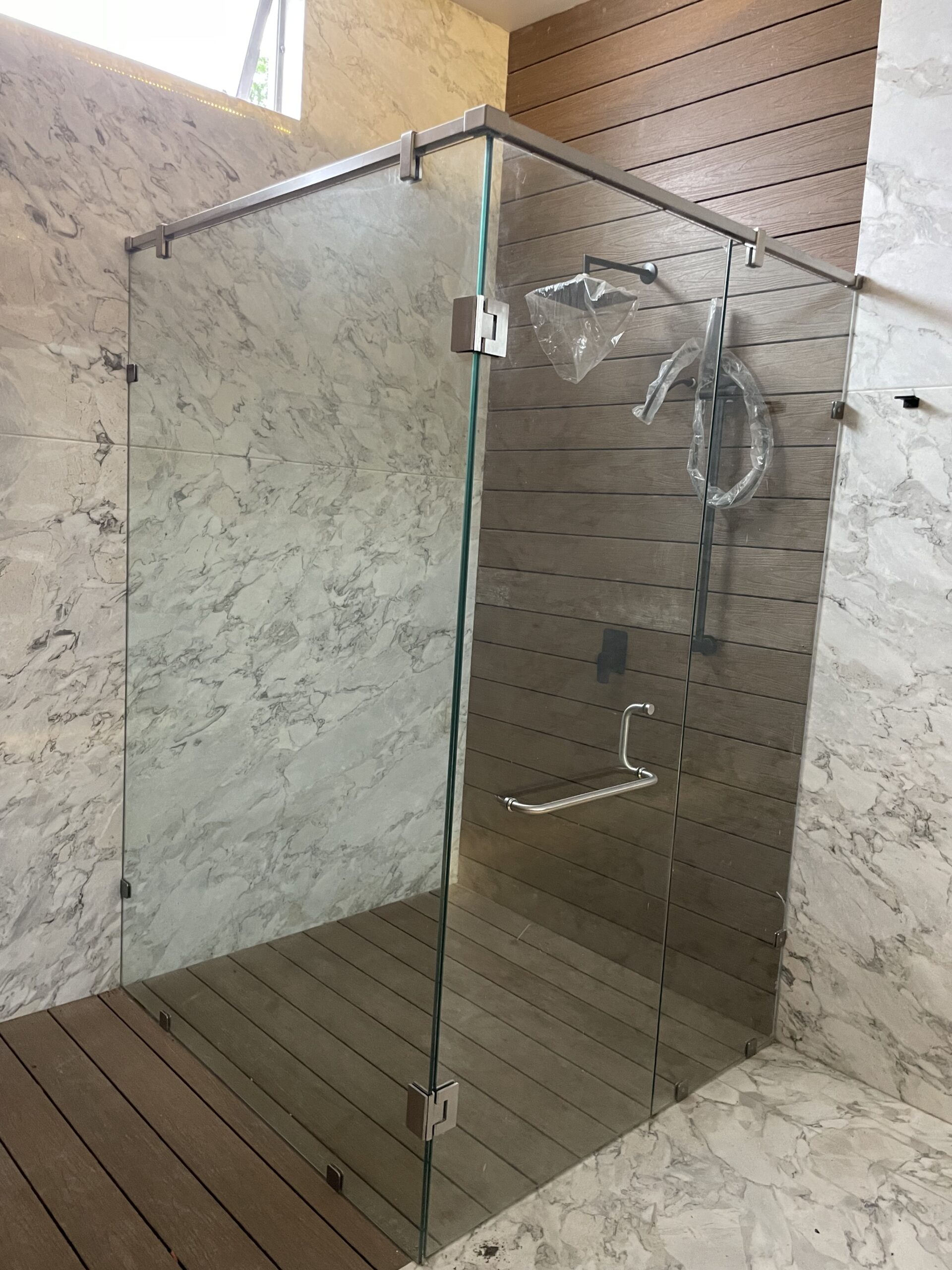 Canceles para baños de vidrio templado en guadalajara jalisco