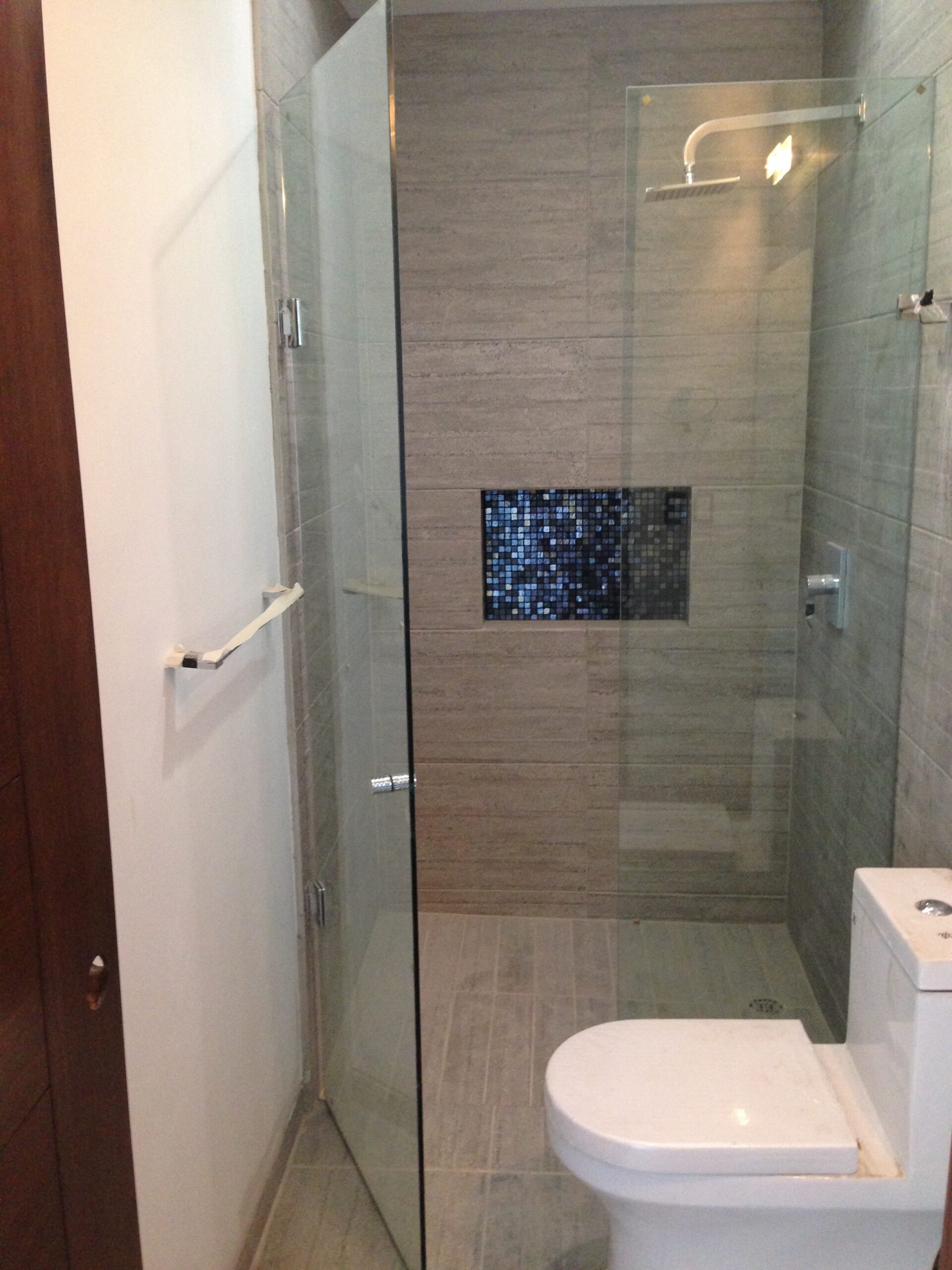 cancel para baño vidrio templado