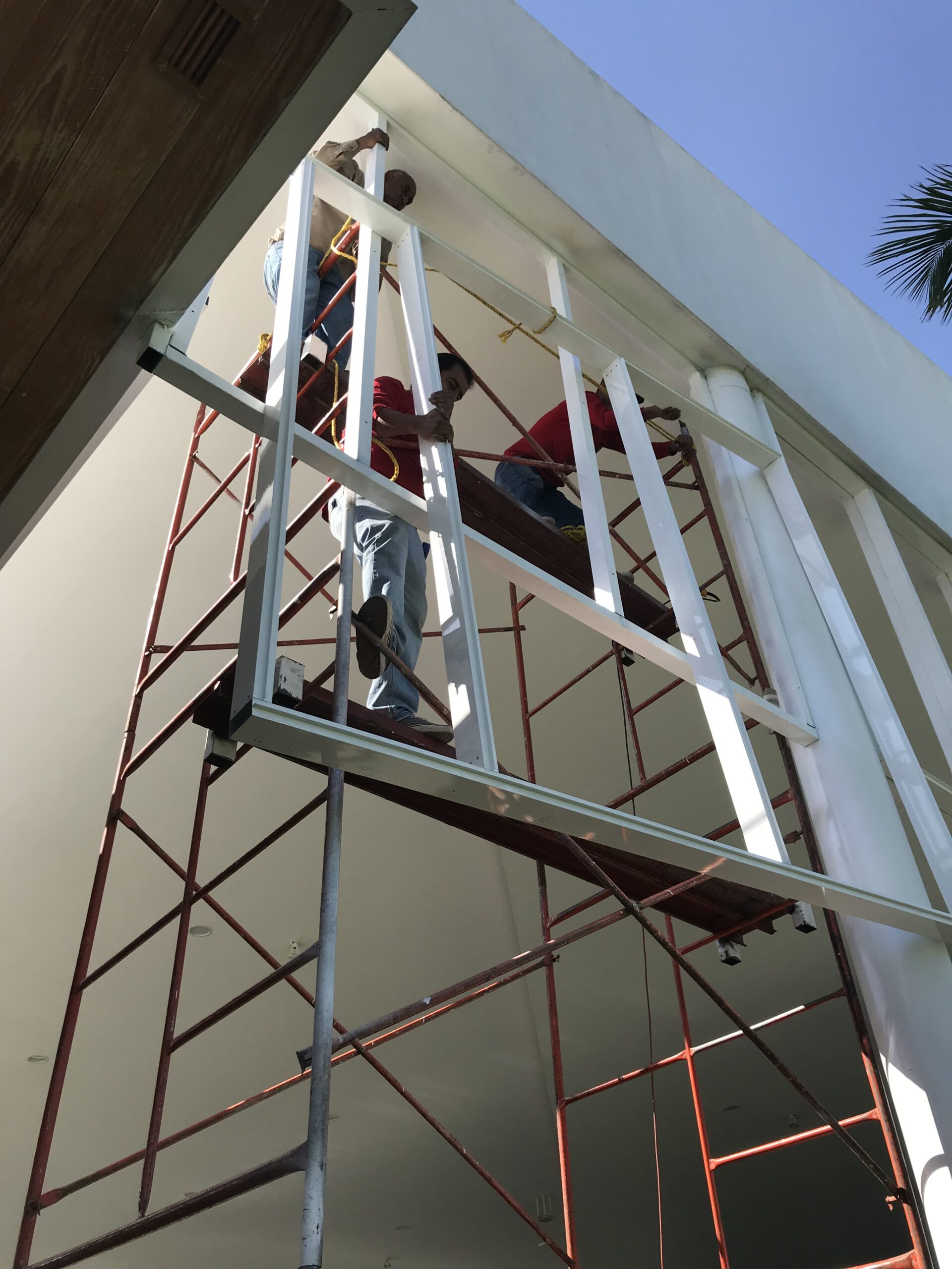 fachada de aluminio basico